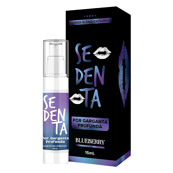 GEL ORAL FACILITADOR SEDENTA POR GARGANTA PROFUNDA BLUEBERRY