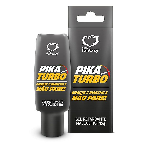 EXCITANTE MASCULINO RETARDANTE 3 EM 1 PIKA TURBO