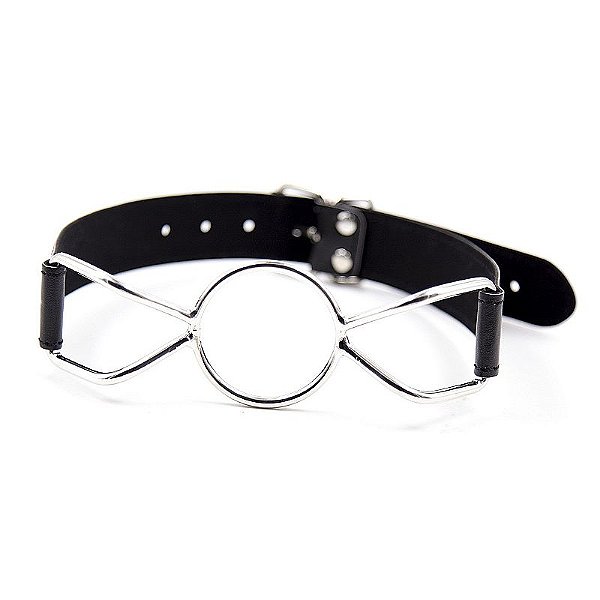 MORÇADA LUXUOSA RING GAG DE AÇO BONDAGE SI