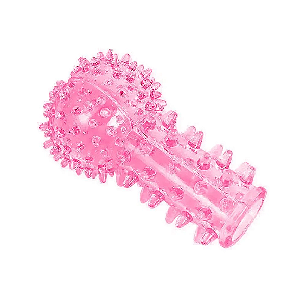 CAPA PARA DEDO TEXTURIZADA DEDEIRA GREEN BABY ROSA