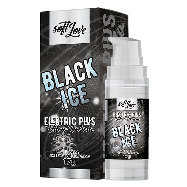 EXCITANTE VIBRADOR LÍQUIDO BEIJÁVEL ELETRIC PLUS BLACK ICE