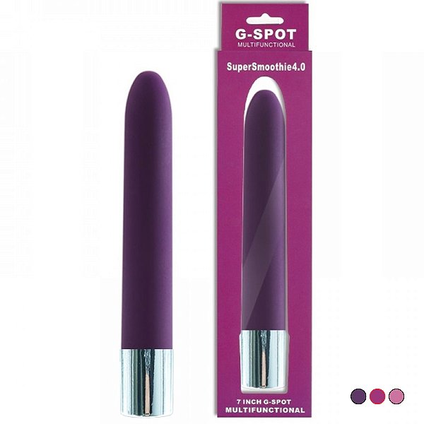 VIBRADOR PERSONAL 10 MODOS DE VIBRAÇÕES AVELUDADO 17,5CM CORES