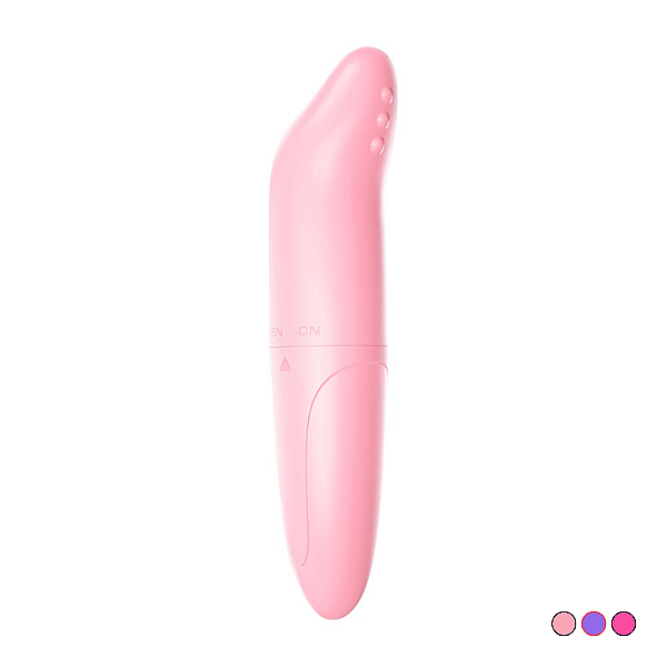 VIBRADOR PONTO G GOLFINHO COM CERDAS ESTIMULADORAS CORES