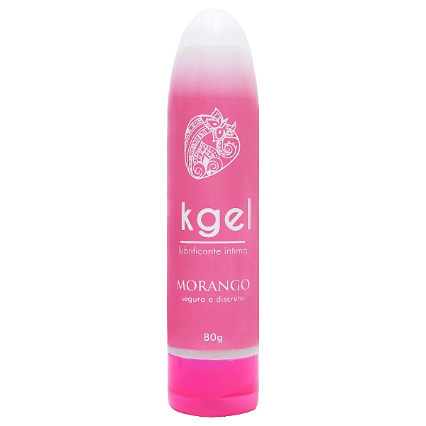 LUBRIFICANTE ÍNTIMO FRASCO SEX TOY KGEL MORANGO