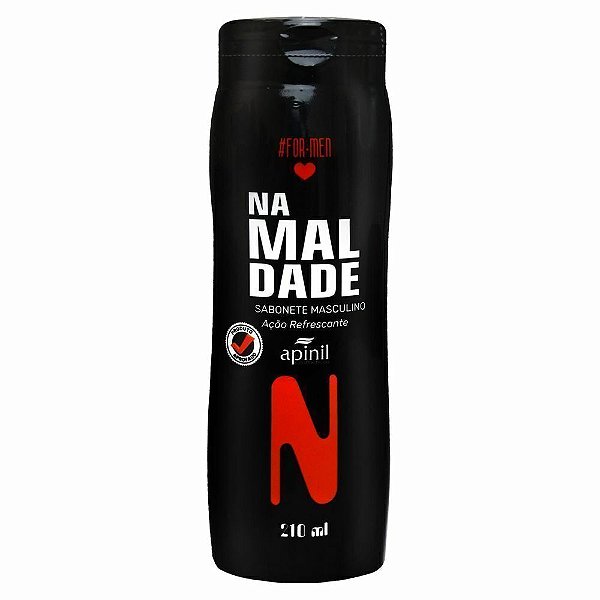 SABONETE LÍQUIDO MASCULINO NA MALDADE