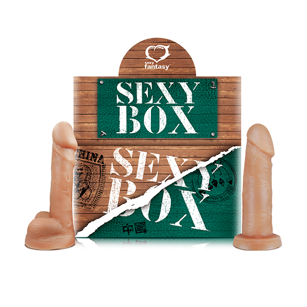 PRÓTESE REALÍSTICA PROMOCIONAL LINHA SEXY BOX - UNIDADE