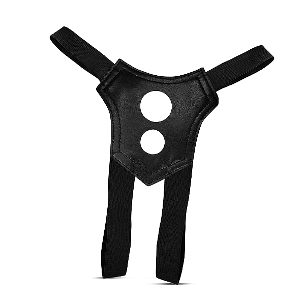 CINTA ELÁSTICA EM COURO SINTÉTICO PARA DUAS PRÓTESES