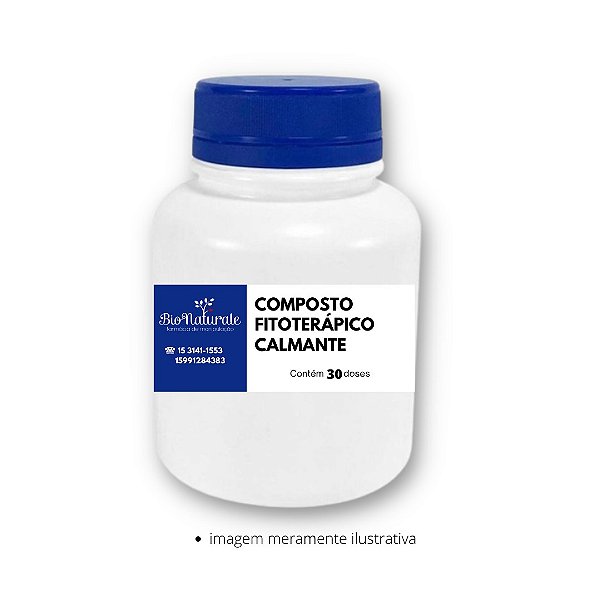 COMPOSTO FITOTERAPICO CALMANTE - 30 CAP