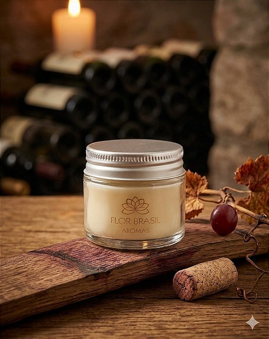 Vela Aromática Velvet Wine 30 gr