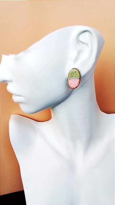 Brinco de Cerâmica Artesanal