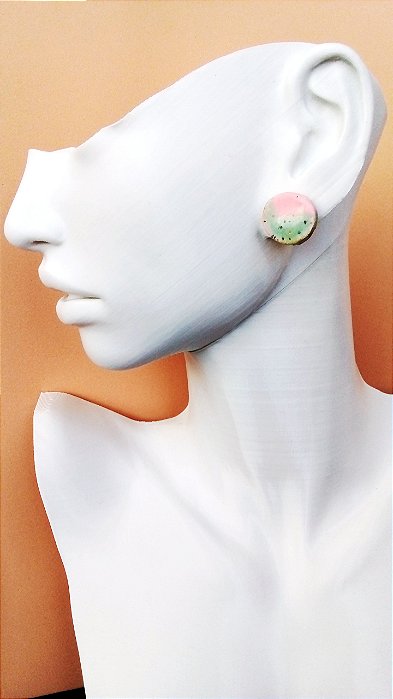 Brinco de Cerâmica Artesanal