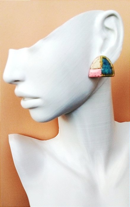 Brinco de Cerâmica Artesanal