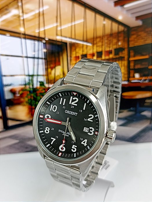 Relógio Orient Prata Masculino MBSS1396 P2SX