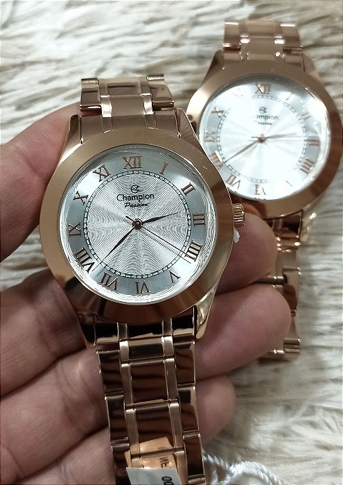 RELÓGIO CHAMPION FEMININO PASSION ROSÊ CH24544Z