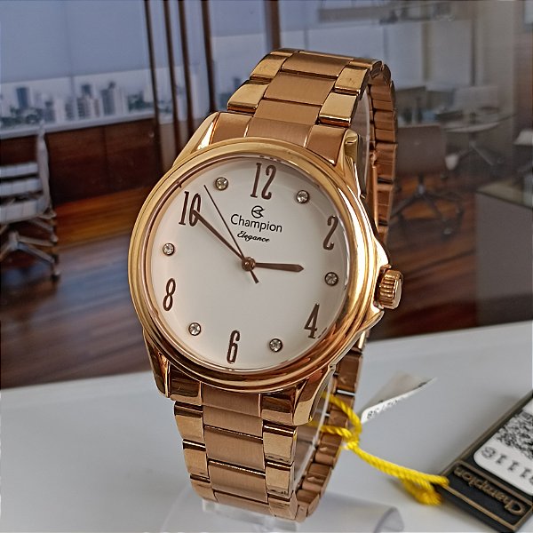 RELÓGIO CHAMPION FEMININO ELEGANCE CN26242Z