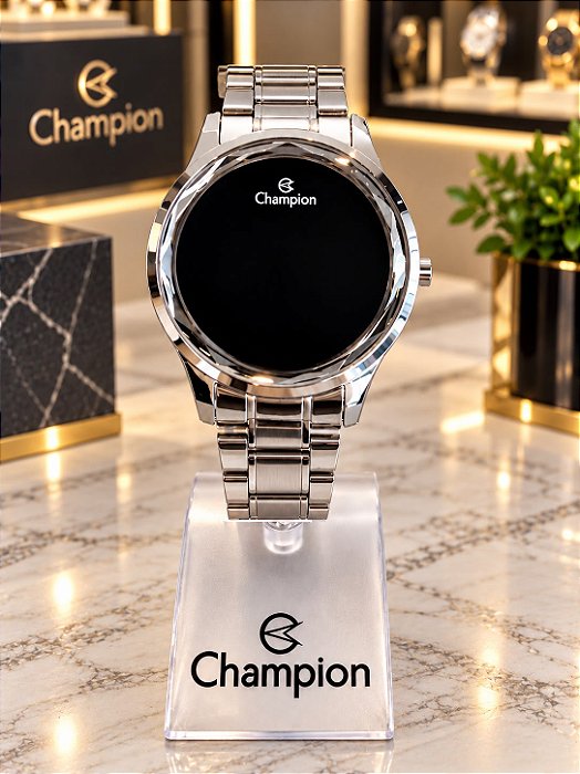 Relógio Champion Feminino Digital Prata Ch48019t