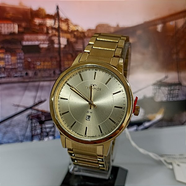 Relógio Technos Dourado - 2015CDM4D