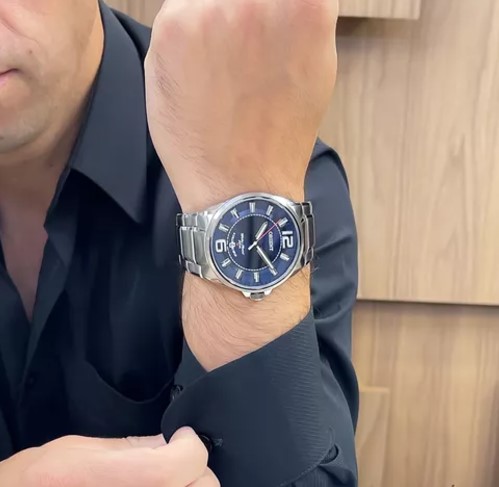 Relógio Orient Masculino MBSS1334D2SX Prata