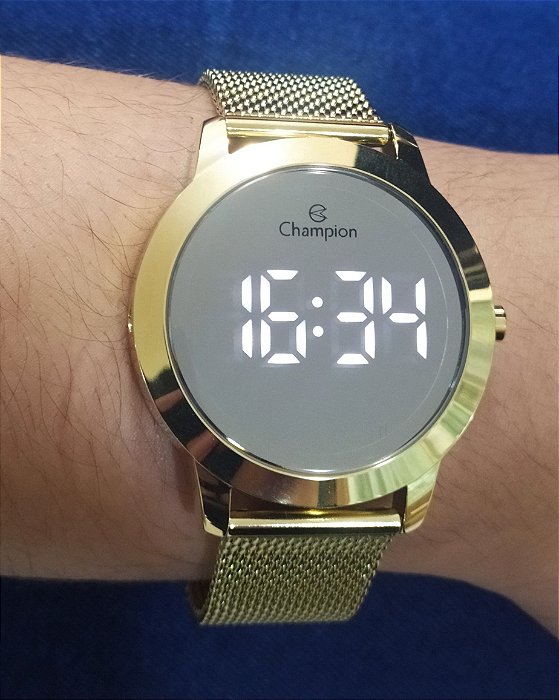 Relógio Champion Dourado Feminino CH40106B