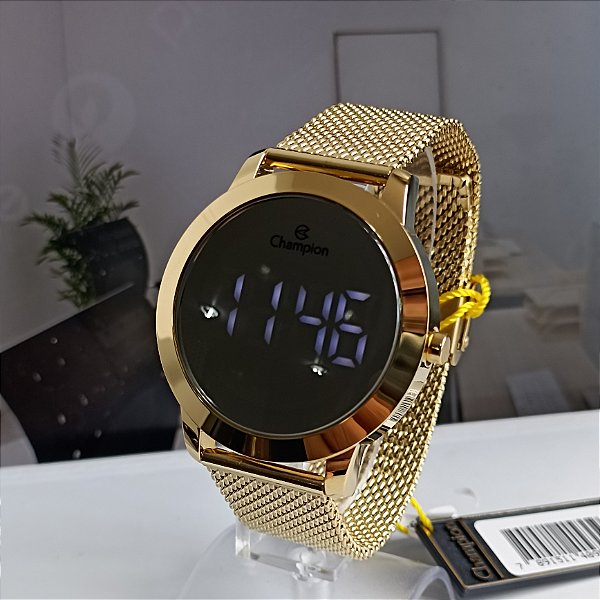 Relógio Champion Dourado Feminino CH40106B