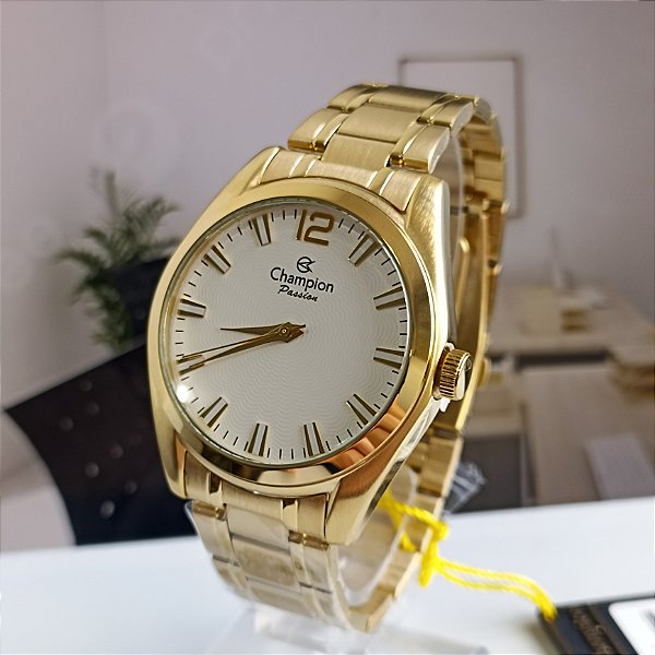 Relógio Champion Dourado Feminino CN29865H