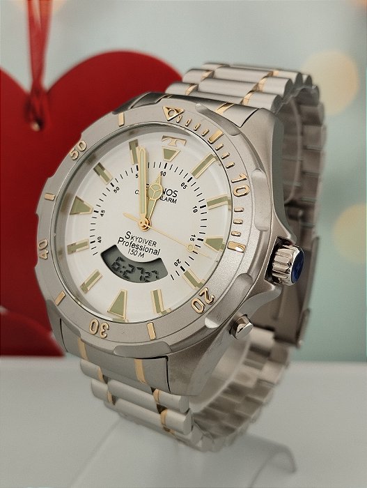 Relógio Technos Masculino Anadigi Skydiver WT205FQ/5B