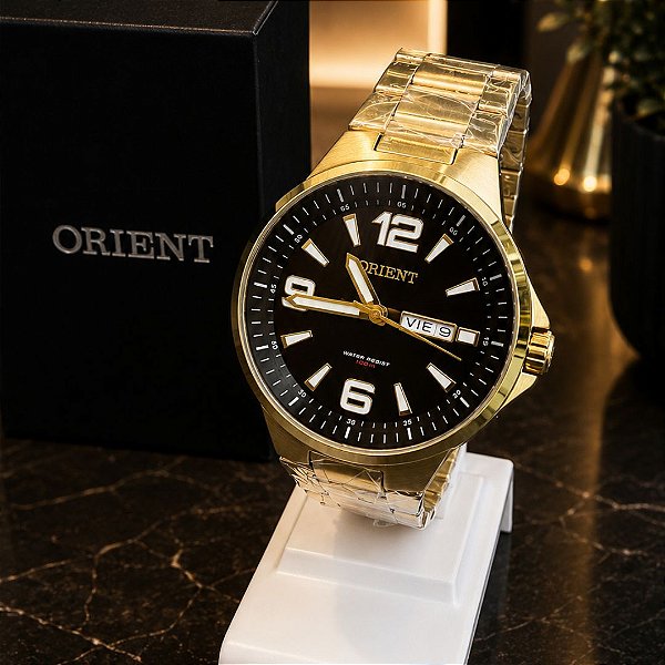 Relógio Orient Neo Sports Masculino Analógico MGSS1219 P2KX Dourado