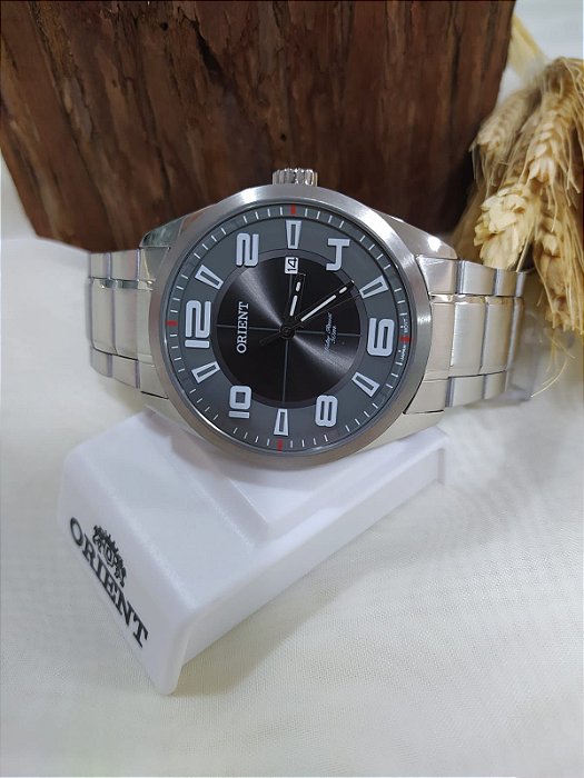 Relógio Orient Analógico Masculino Prata MBSS1297 I2SX