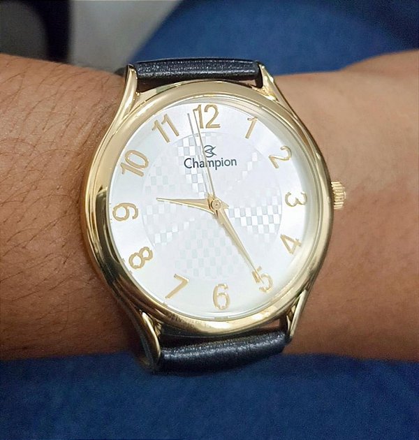 Relógio Champion Pulseira de Couro CH22706M - RELOGIOS M6