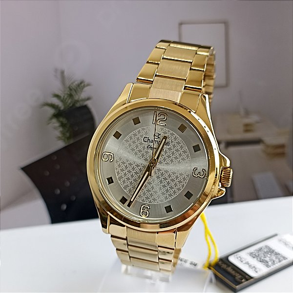 Relógio Champion CN27563H - Dourado