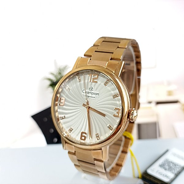 Relógio Champion Feminino Rose Cn25636z