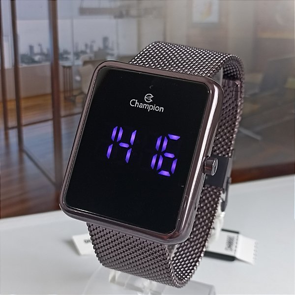 Relógio Champion Digital Feminino Led CH40080I - Incolor