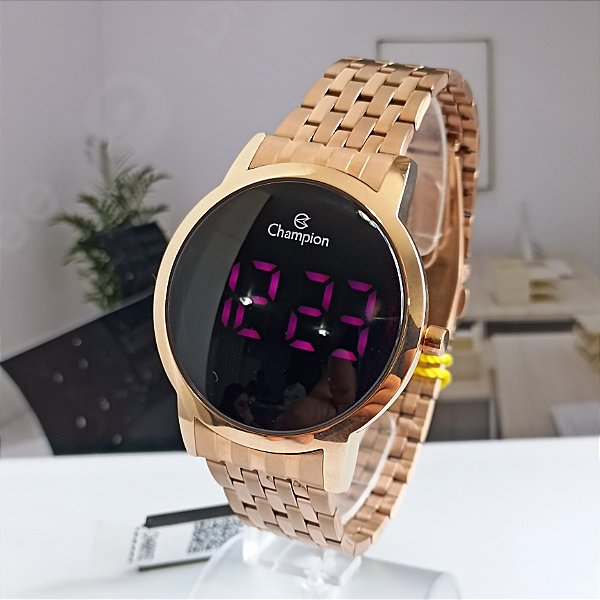 RELÓGIO DIGITAL LED FEMININO CHAMPION CH40099Z