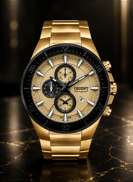 Relógio Orient Masculino Cronógrafo MGSSC049 C1KX