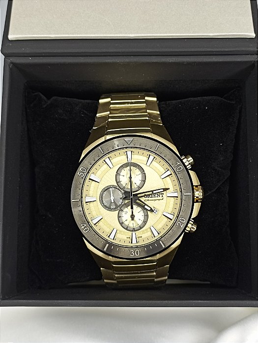 Relógio Orient Masculino Cronógrafo MGSSC049 C1KX
