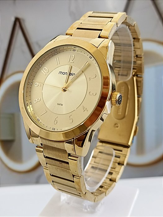 Relógio Feminino Mondaine Dourado 32518lpmvde1