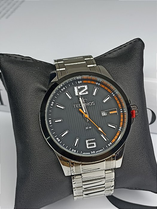 Relógio Technos Masculino Racer Prata 2115KNV/1P