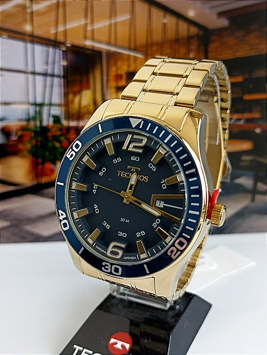 Relógio TECHNOS Masculino Performance Racer 2115LAJS/4A