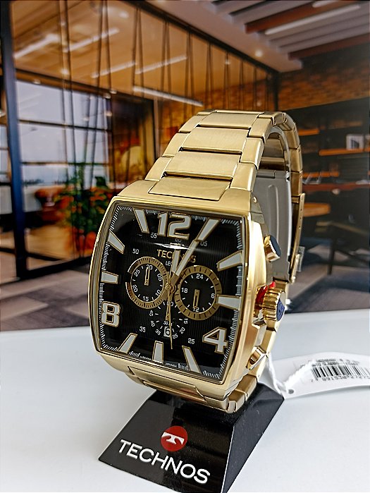 Relógio Technos Legacy Masculino Cronógrafo JS25AR/1D