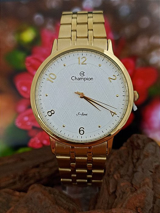 Relógio Champion Feminino Dourado - CN21194H