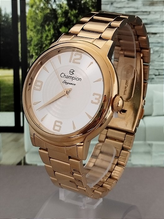 Relógio Champion Feminino Dourado - Elegance - CN26126H