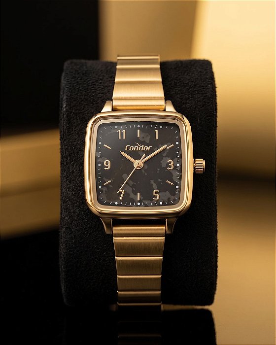 Relógio Condor Feminino Dourado CO2035NCX/4P