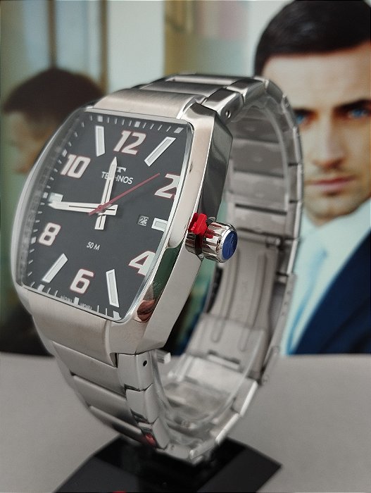 Relógio Technos Masculino Racer Prata 2115KLL/1P