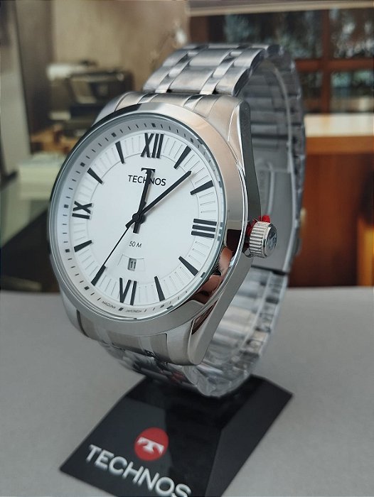 Relógio TECHNOS Masculino Classic Steel 2115MSQ/1K