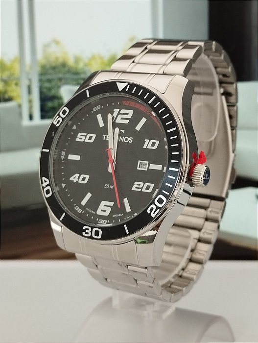 Relógio Technos Masculino Racer Prata - 2115TWC/1P