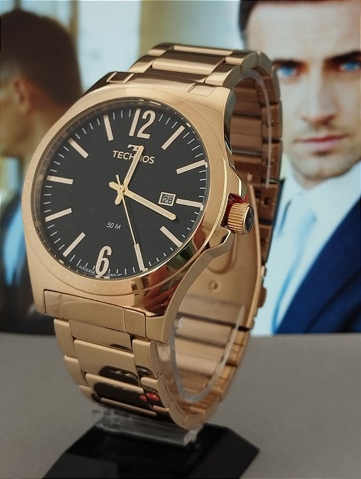 Relógio Technos Masculino Steel 2115LAN/4P