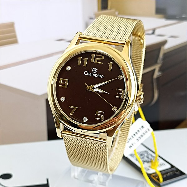 Relógio Champion CN29007R - Dourado