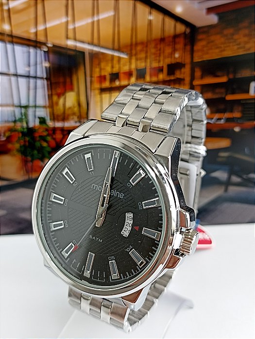 RELÓGIO MONDAINE MASCULINO PRATA 32540GPMVNE2