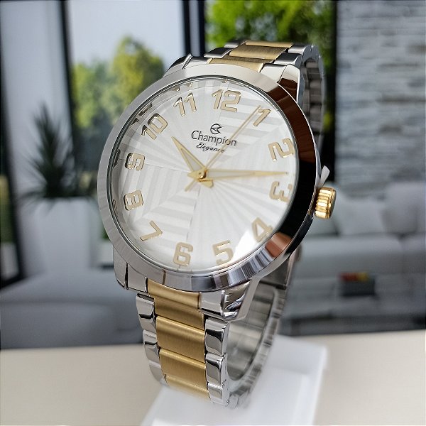 Relógio Champion Feminino Bicolor - CN24664B