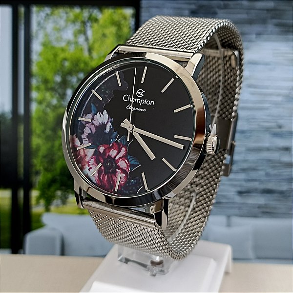 Relógio Champion Elegance Floral - CN20739T